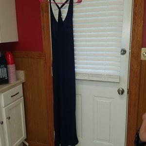 Gap long navy dress